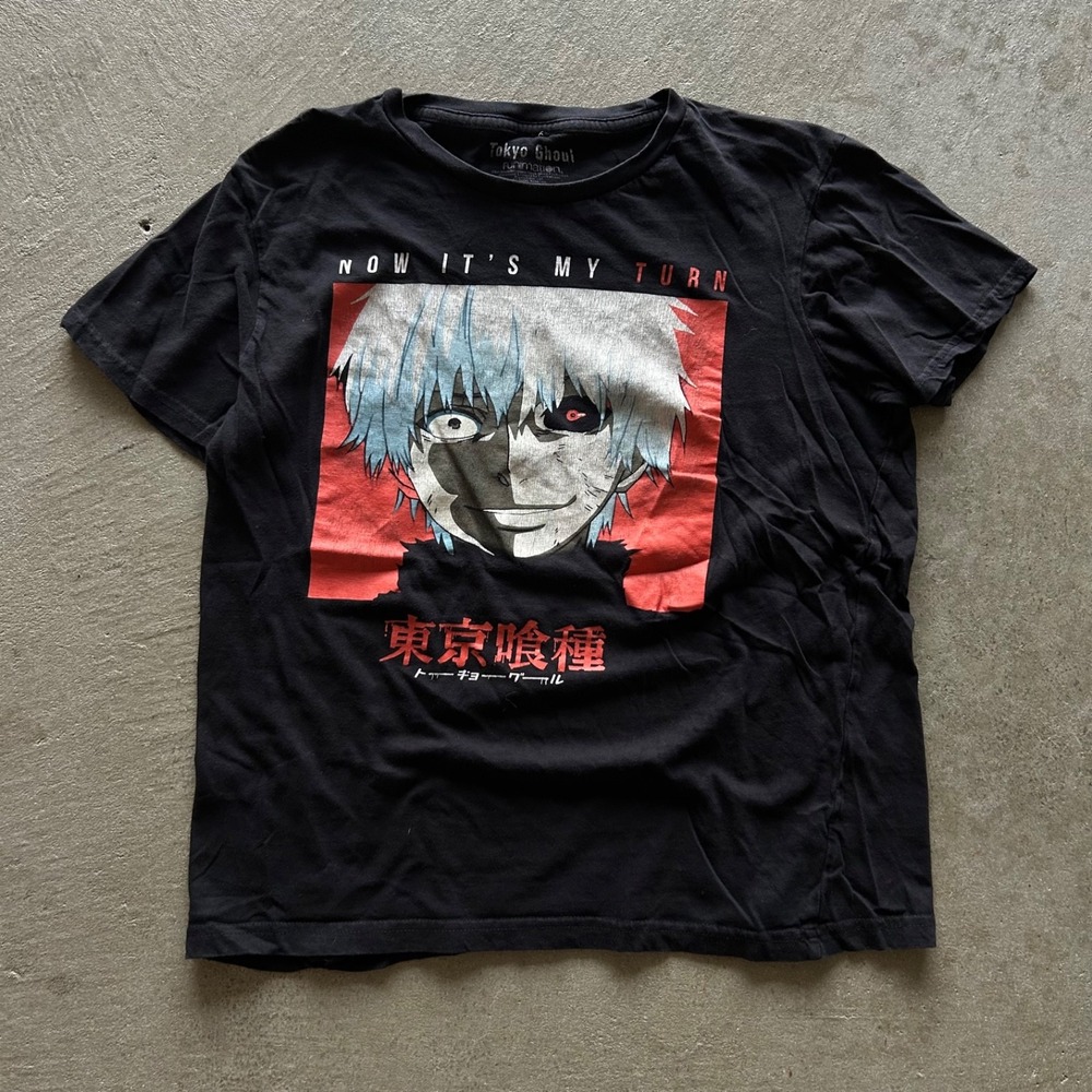 Tokyo Ghoul Shirt Size Small Black Ken Kaneki Now Its My Turn Anime Funimation